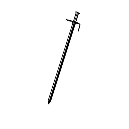 Heringe Zelt 20/25/30CM Outdoor Baldachin Heringe Camping Stakes Boden Nagel for Wandern Angeln Spike Strand Schnee nägelZelt Zubehör(25cm) von YXADGML