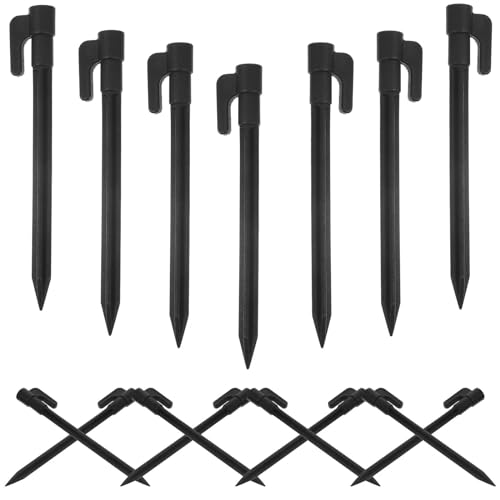 Heringe Zelt 30 Stück Gartenpfähle for Outdoor-Zelte, Campingpfähle, Schwarze kleine Nägel, Pfähle, Baldachin, Stangen, Spikes Heringe Zelt 30 Stück Gartenpfähle for Outdoor-Zelte, Campingpfähle, Schwarze kleine Nägel, Pfähle, Baldachin, Stangen, Spikes von YXADGML