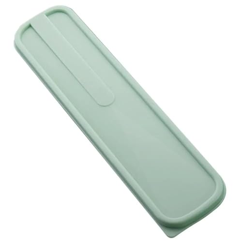 YXADGML Besteck Organizer Geschirrbox Tragbarer Besteckkasten mit Klappdeckel Löffel Gabel Essstäbchen Box Küche Studenten Haushaltsutensilien Geschirr(Light Green) von YXADGML