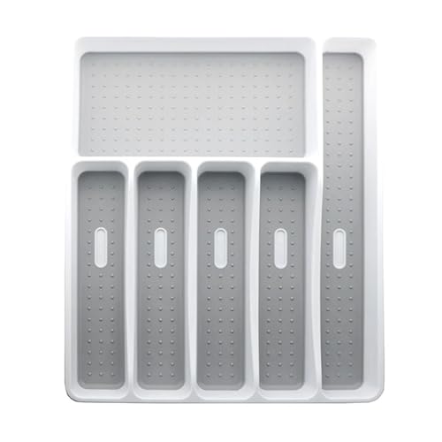 YXADGML Besteck Organizer Küchenbesteckaufbewahrung Messer Gabel Tablett Schublade Geschirr Organizer Löffel Kunststoff Besteck Trennung Aufbewahrungsblockhalter YXADGML Besteck Organizer Küchenbesteckaufbewahrung Messer Gabel Tablett Schublade Geschirr Organizer Löffel Kunststoff Besteck Trennung Aufbewahrungsblockhalter von YXADGML