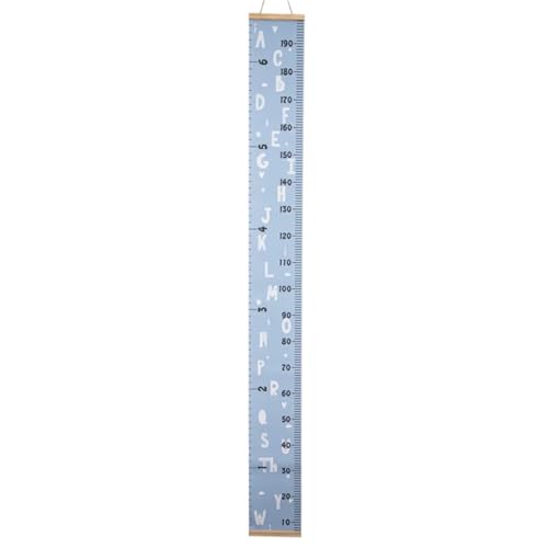 YXADGML Kinder Messlatte Kinder Wachstum Größentabelle Messlatte Kind Kinder Höhenlineal Messen Lineal Wandaufkleber for Kinderzimmer Dekoration Hängen(Zimu) von YXADGML