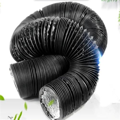 YXADGML Lüftungsschlauch Verdickung Flexible Abgas Rohr Dia 15cm PVC Aluminium Air Belüftung System Ventilator Schlauch Rohr Küche Bad Zubehör(Dia.150mm x 1.5m) von YXADGML
