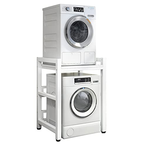 Verstellbares Stapelset – 400 kg Kapazität – Überwäsche-Aufbewahrungseinheit – Frontlader-Waschmaschine und Trockner tragbares Gestell Verstellbares Stapelset – 400 kg Kapazität – Überwäsche-Aufbewahrungseinheit – Frontlader-Waschmaschine und Trockner tragbares Gestell von YXBDD
