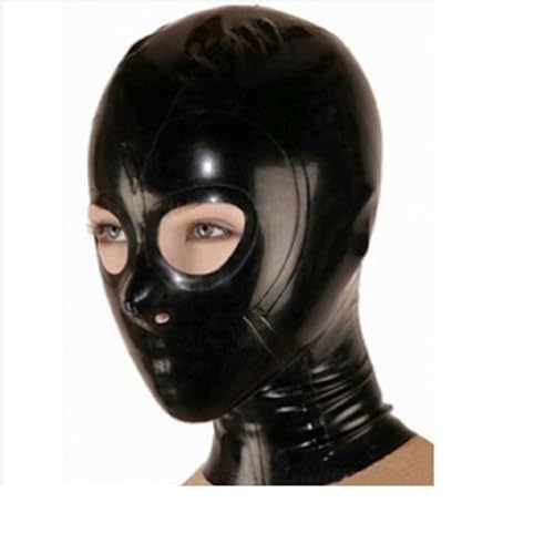 Fetisch Rubber Maske Latex Maske Heroine Maske Bondage Cosplay Masken Mit Reißverschluss Offene Nase Folter Komplett Erotik Sm Kopfmaske 100% Latex Maske Mit Nasenlöcher Für Paare Männer Frauen Fetisch Rubber Maske Latex Maske Heroine Maske Bondage Cosplay Masken Mit Reißverschluss Offene Nase Folter Komplett Erotik Sm Kopfmaske 100% Latex Maske Mit Nasenlöcher Für Paare Männer Frauen von YXFHHY