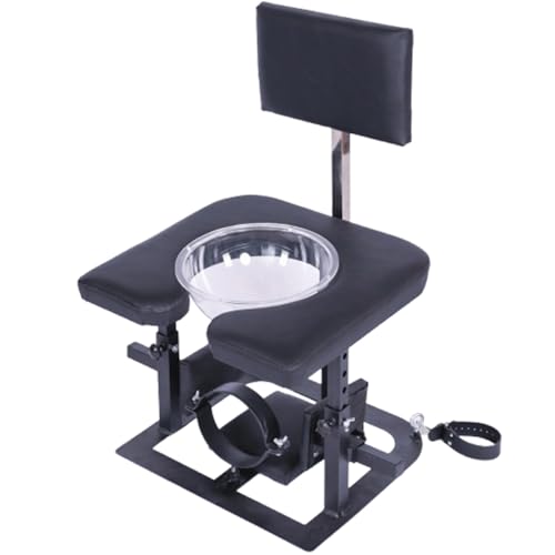 YXFHHY Extreme Folter Fußschellen Für Frauen Und Männer Sexstuhl Bondage Set Halsband Sklave Fesseln Sm Stuhl Portable Unterkörper Hocker Sitzen Gesicht Schemel Multifunktionale von YXFHHY
