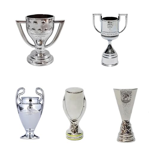 YXFHYMM Mini Fußball Meisterschafts Trophäen Set Metall Modell Simulation Fußballliga Trophäe Modelle Fan Sammlung Sport Erinnerungsstücke Schreibtisch Ornamente Kreative Geschenke,C,5pc YXFHYMM Mini Fußball Meisterschafts Trophäen Set Metall Modell Simulation Fußballliga Trophäe Modelle Fan Sammlung Sport Erinnerungsstücke Schreibtisch Ornamente Kreative Geschenke,C,5pc von YXFHYMM