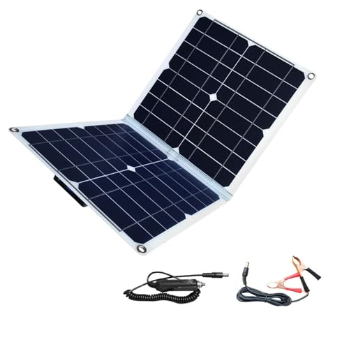 Zusammenklappbares Solar-Ladepanel, tragbar, 50 W, 25 W, monokristallines Silizium, Photovoltaik, Stromerzeugung für den Außenbereich,25W von YXH-LPMM