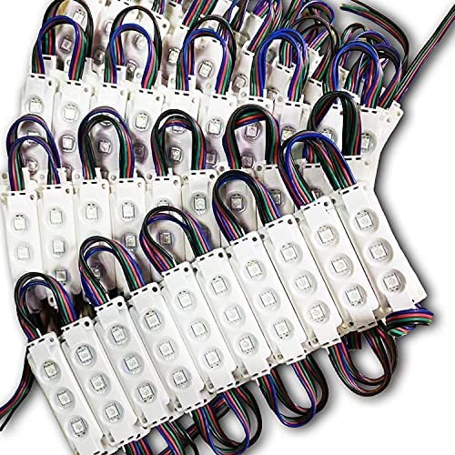 YXHL DC 12V 5050 LED-Einspritzmodul RGB Buchstaben Kanal Zeichen Billboard Licht Wasserdicht Ip67 120 Grad 100 PC/Satz (Ohne Controller ohne Netzteil YXHL DC 12V 5050 LED-Einspritzmodul RGB Buchstaben Kanal Zeichen Billboard Licht Wasserdicht Ip67 120 Grad 100 PC/Satz (Ohne Controller ohne Netzteil von YXHL