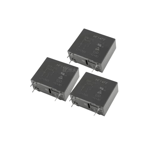 5PCS Relais JQX-14FF 012-1HS G2R-1A-4P-12V 5V 24V HF14FF-012-1HS HF14FF-005-1HS 5VDC HF14FF-024-1HS 24VDC (Size : 12V) von YXHVYUUL