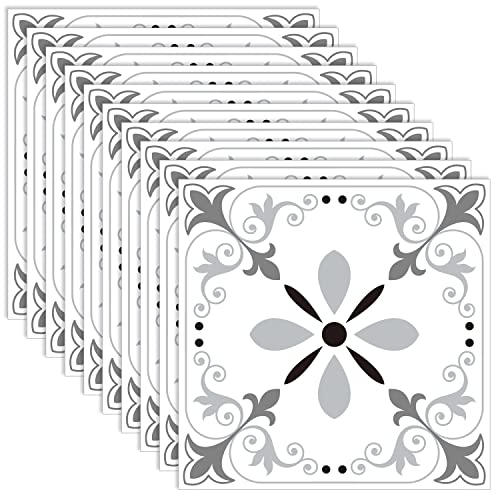 YXHZVON Fliesenaufkleber, 10 Stücke Küchenrückwand Fliesenaufkleber 20 x 20 cm, Selbstklebende Fliesen Wandtattoo für Bad, Küche, Badezimmer - Fliesen-Folie selbstklebe, Graue Textur YXHZVON Fliesenaufkleber, 10 Stücke Küchenrückwand Fliesenaufkleber 20 x 20 cm, Selbstklebende Fliesen Wandtattoo für Bad, Küche, Badezimmer - Fliesen-Folie selbstklebe, Graue Textur von YXHZVON
