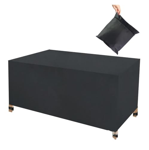 Abdeckung For Deckboxen, For Aufbewahrungsboxen Im Freien, Möbelabdeckung Aus Oxford-Stoff Gartenbox Abdeckung(126x126x74) von YXINAER