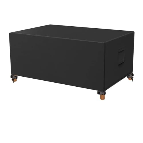Deckbox-Abdeckung, Gartenmöbel-Abdeckung, Oxford, Strapazierfähig, Wasserdicht, For Den Außenbereich, Sofa-Abdeckung For Rasentisch Und Stuhl Gartenbox Abdeckung(125x63x74cm) von YXINAER