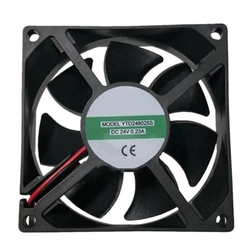 1 Stücke Neue YTD248025S DC24V 0.23A 8025 8 CM 2 Drähte Schweißgerät Lüfter von YXIUEYINGE