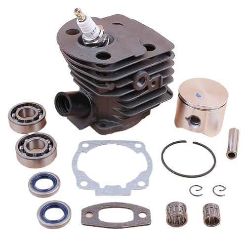 YXIUEYINGE 45MM Zylinderkolbenkurbellager-Öldichtungs-Motor-Motor-Kit Passend for HUS 55 51 50 Kettensägen-Umbauteile OEM 503168301 von YXIUEYINGE