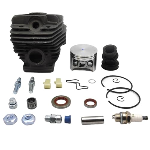 YXIUEYINGE 54MM 56MM Zylinder Kolben Ansaugkrümmer Öl Dichtung Kit for St-ihl MS660 066 MS 660 Garten Kettensäge ersatzteile(56MM Big Bore) von YXIUEYINGE