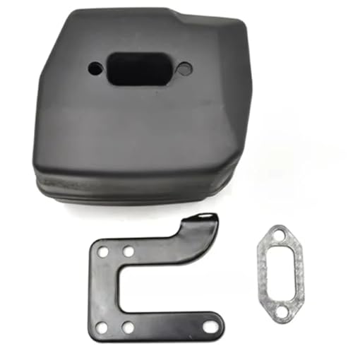YXIUEYINGE Kettensägen-Auspuffschalldämpfer mit Stützdichtungsplatte for Hus 61 268 272 272XP 268K 272K 272S von YXIUEYINGE
