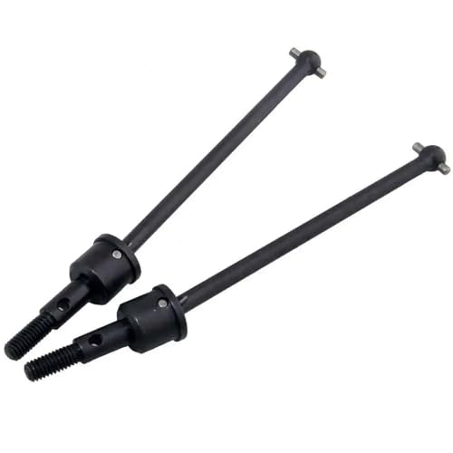YXIUEYINGE RC 166015 (08058 + 02168) Metall Universal Dogbone Welle 2Pcs for HSP 1:10 Off-Road Buggy(Zwart) von YXIUEYINGE