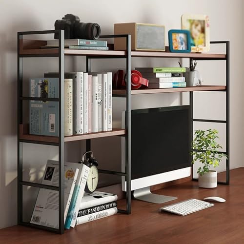 YXLLGS Kleines Regal, Schreibtischregal for Computertische, Schreibtisch Regalaufsatz 3-stufiger for Büro, Zuhause, Wohnheim YXLLGS Kleines Regal, Schreibtischregal for Computertische, Schreibtisch Regalaufsatz 3-stufiger for Büro, Zuhause, Wohnheim von YXLLGS