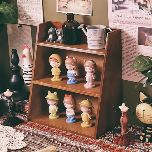 YXLLGS Schreibtischregal, Schreibtisch Regal, Schreibtisch-Bücherregal, Holzregale für Schlafzimmer, Wohnzimmer, Badezimmer von YXLLGS