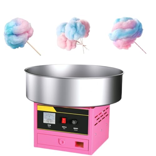 YXLMWZRY 1200W Commercial Cotton Candy Machine, Professional Cotton Candy Maker, Electric Candy Floss Maker for Birthday Party von YXLMWZRY