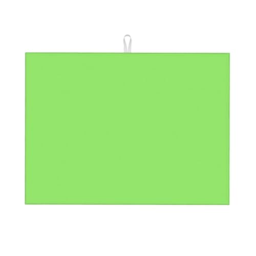 Abtropfmatte aus Mikrofaser, groß, 45,7 x 61 cm, für die Küche (Schwarz/Rot/Blau) von YXLymxDAMAI