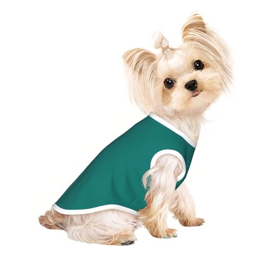 Hundeweste für den Sommer, süße Haustierkleidung für kleine und mittelgroße Hunde, Naturgrün von YXLymxDAMAI