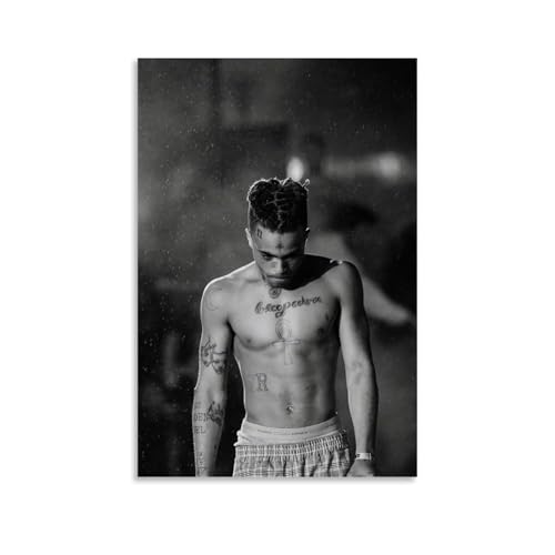 YXRONG XXXTentacion Musikposter, Albumcover, Poster, Dekoration, Ölgemälde, Leinwand, Poster und Kunst, bildlich, modern, Heimdekoration, Poster, 30 x 45 cm, ungerahmter Stil YXRONG XXXTentacion Musikposter, Albumcover, Poster, Dekoration, Ölgemälde, Leinwand, Poster und Kunst, bildlich, modern, Heimdekoration, Poster, 30 x 45 cm, ungerahmter Stil von YXRONG