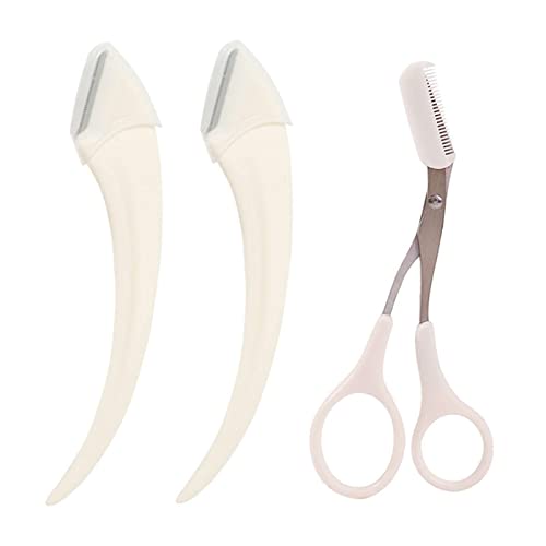 Augenbrauen Trimmer Schere mit Kamm Edelstahl Machen Schere Werkzeug Rasierer Augenbrauen Up Y0N0 Trimmer Augenbrauen Wimpern Haaranfänger von YXRRVING
