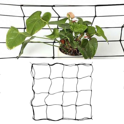 YXRRVING Elastic Net Trellis for Plant,Grow Plant Tent Net with Hooks,Flexible Net Trellis for Grow Plant Tents,Hydroponic Grow Net,Elastic Trellis Plant Net Growing Spaces for Garden Plants von YXRRVING