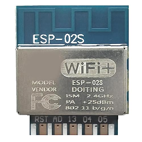 YXRRVING Wi-Fi-Modul ESP-02S TYWE2S Serial Golden Finger Paket Drahtlos Mit Kompatibler Übertragung D5X2 Transparent ESP8266 ESP8285 von YXRRVING