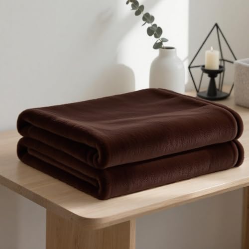 YXRS Fleecedecke 85 x 170 cm Weich/Warm/Leicht Wohndecke Kuscheldecke Geeignet für Alle Jahreszeiten für Sofa Schlafzimmer, braun YXRS Fleecedecke 85 x 170 cm Weich/Warm/Leicht Wohndecke Kuscheldecke Geeignet für Alle Jahreszeiten für Sofa Schlafzimmer, braun von YXRS