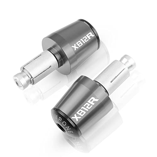 YXSM Für Buell XB12 XB12R/XB12Scg/XB12Ss 2004-2008 Motorrad Lenkerende Lenkergriffe Enden Slider Cap Plug Slider Gegengewichtsabdeckung 7/8'' 22mm Mit Logo (Farbe : G) von YXSM