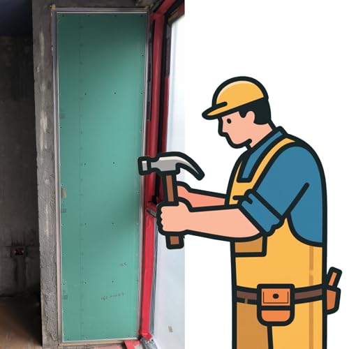 Access Panel Door for Maintenance Worker, Wall/Ceiling Hatch Access Doors with Fastener, 12x24 16x20 16x24 18x24 Inspection Gate for Cable/Plumbing/Electricity/Heating(22x36in) von YXXSDP