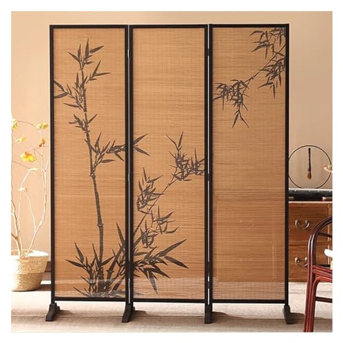 Raumteiler Paravent Trennwand 3 Paneel Raumtrenner Sichtschutzwände 6 7 Fuß Hoch, Tragbar Freistehend Paravent/ Temporäre Raumtrennung, Mit Breiteren Standfüßen, Für Büro Restaurant Krankenhaus(1.8m/5 von YXXSDP