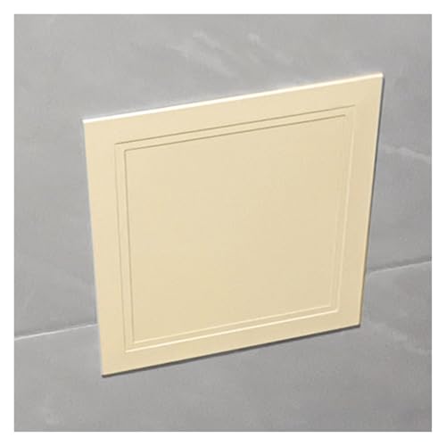 Zugangsklappe aus Aluminiumlegierung, 12 x 12 Zoll leicht zugängliche Türen mit Schnalle, Serviceschacht-Türplatte, Wandloch-Abdeckplatte für Sanitär- und Elektrokabel und leitungen(Yellow,10x10cm/4x4 Zugangsklappe aus Aluminiumlegierung, 12 x 12 Zoll leicht zugängliche Türen mit Schnalle, Serviceschacht-Türplatte, Wandloch-Abdeckplatte für Sanitär- und Elektrokabel und leitungen(Yellow,10x10cm/4x4 von YXXSDP