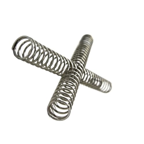 2 Stück 65 mm lange Federn, Druckfedern, Länge 250/150/200 mm, Druckfeder-Sortiment, metrischer Außendurchmesser 30 mm/25 mm/22 mm(250MM*22MM*2.0MM) von YXYFA