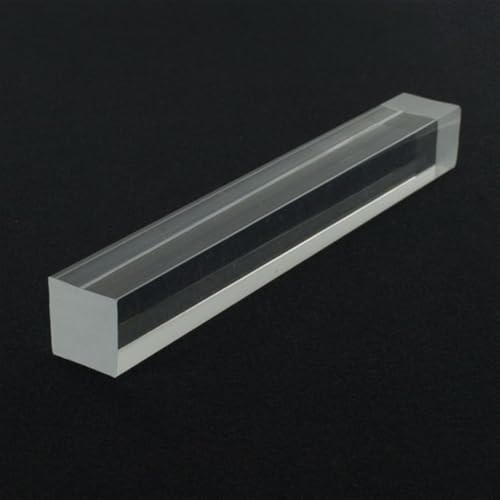 Acryl-Kunststoff-Stabstange, quadratischer, transparenter, extrudierter PMMA-Stab, 100 mm, 200 mm, 300 mm, 500 mm, verschiedene Größen, quadratische Stangen, 1 Stück(100MM*10 * 10MM) von YXYFA