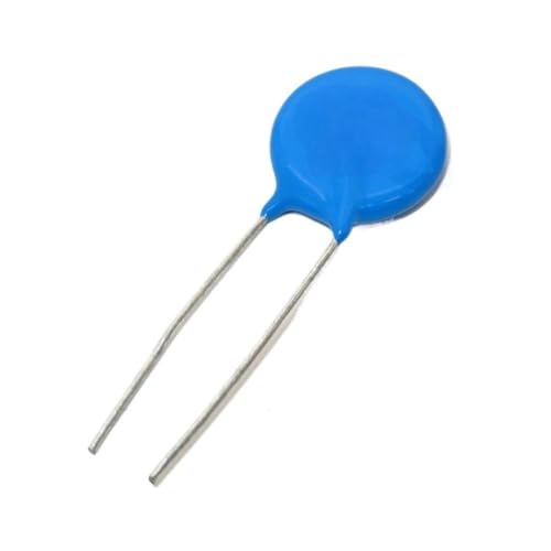 YXYFA 10 Stück Blaue Hochspannungskondensatoren 14D681K (680 V), runder Varistor, Schlagfestigkeit, Haushaltswiderstände von YXYFA