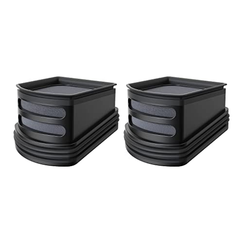 YXYOZMD Zubehör Roller Pinsel Roll Pinsel Mops HEPA Filter Teile passt Für Shunzao OSOTEK H200 für Xiaomi Truclean W10 Pro Reiniger(2 x Filters) von YXYOZMD