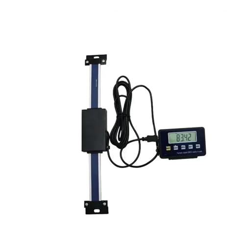 0–150 mm digitale Waage, ferngesteuerte digitale Tischanzeige, Skala for Fräsdrehmaschine, lineares Lineal mit Basis für Dreh- und Bohrmaschinen(0-200mm) von YXZKJZJ