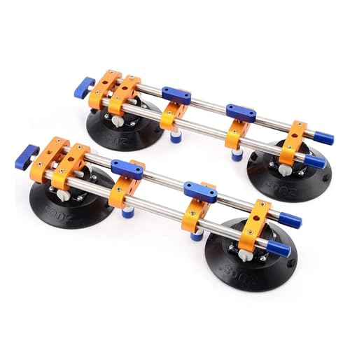 1/2 STÜCK Nahtloser Nahtsetzer, 6-Zoll-Saugnäpfe for Verbinden und Nivellieren von Nahtfugen for Ausgleichen Lückenreglern for Granit-Marmorplatten Für Nivellieren von Nahtverbindungen(2PCS) von YXZKJZJ