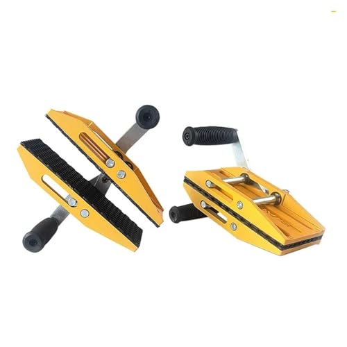 1/2 STÜCKE Doppelhand-Trageklemmen Granitwerkzeuge for Glassteinplatten-Hebewerkzeug mit Gummi for Keramikmarmor Für Nivellieren von Nahtverbindungen(2PCS) von YXZKJZJ