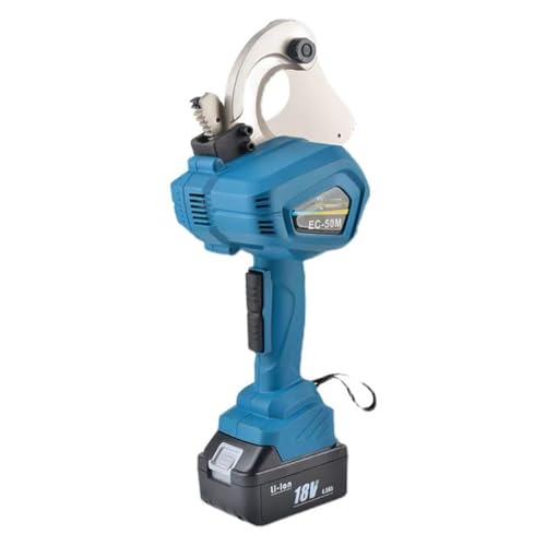 18V Elektrischer Ratschenschneider Kabelschneider Leicht und schnell EC-50M Kabelschneider 50mm Kabelgetriebe Schere Mehrere Anwendungsszenarien(EC-50M-B) von YXZKJZJ