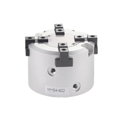 2/3/4 Finger Pneumatischer Greifer Ersatz Double Action Rotierender Luftzylinder 16D/20D/25D/32D/40D/50D für Industriemaschinen(MHS2,50MM) von YXZKJZJ