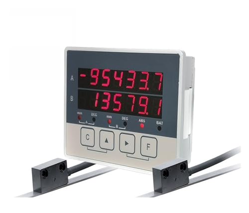 2 Achsen LCD DRO Magnetsensor Band Verschiebung Verschiebung Skala Sensor CNC Encoder Holzbearbeitung Maschine Drehmaschine für Dreh- und Bohrmaschinen(2000mm set) von YXZKJZJ