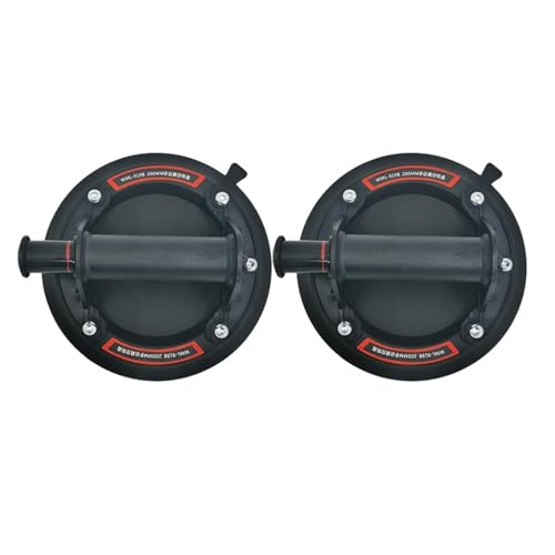 2 PCS 8 Zoll Vakuum Saugnapf Granit Glas Fliesen Saugnäpfe Manuelle Hebe Werkzeuge 220kg Lager Kapazität Für Nivellieren von Nahtverbindungen(B) von YXZKJZJ