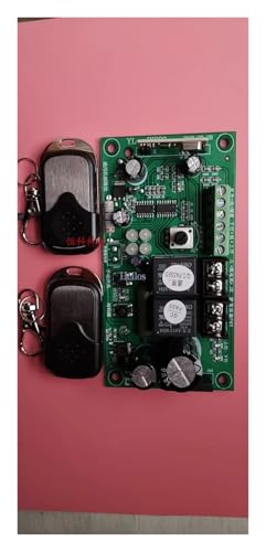 24 V Allgemeine Mechanische Grenze Garage Tür Motherboard Klappe Tür Controller Empfangen Bord Mit Dual Fernbedienung(Universal Version) von YXZKJZJ