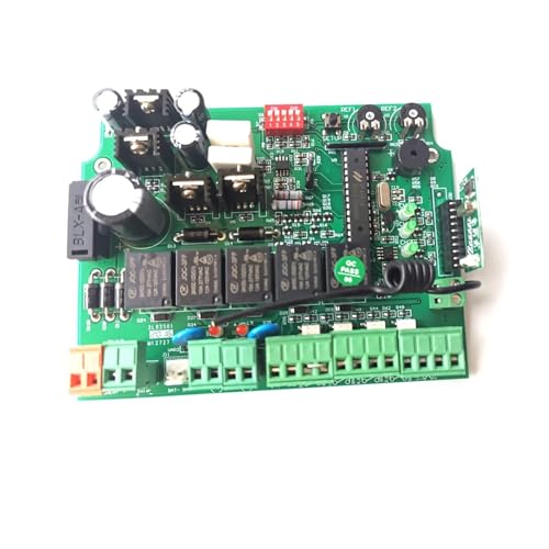 24 V Elektronische Karte Motherboard Platine for Dual Flügel Automatische Swing Tor Öffner Motor 24VDC(2 remotes) von YXZKJZJ