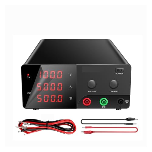 30 V 30 A 20 A 15 V 60 A Labor-Gleichstromversorgung variabel, einstellbar 60 V 10 A stabilisierte variable digitale geregelte Tischquelle DIY-Elektronik Hohe Präzision, große Reichweite(100V 5A Black 30 V 30 A 20 A 15 V 60 A Labor-Gleichstromversorgung variabel, einstellbar 60 V 10 A stabilisierte variable digitale geregelte Tischquelle DIY-Elektronik Hohe Präzision, große Reichweite(100V 5A Black von YXZKJZJ