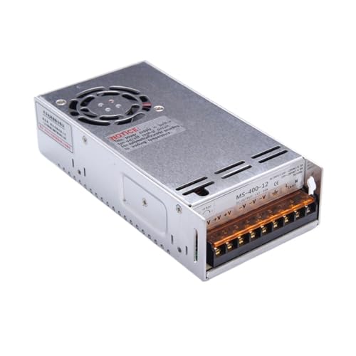 400W 12V 33A Einzelausgang Universal geregeltes LED-Schaltnetzteil 12V 30A AC-DC-Transformator-Treiberadapter für Elektronik, Automatisierungsgeräte, LED-Beleuc von YXZKJZJ